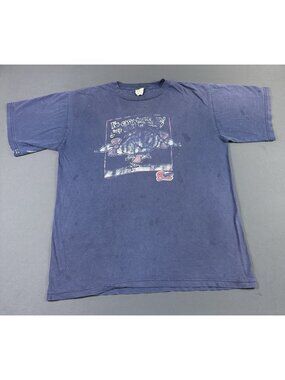 Rare Vintage 90s Brat Im Easy To Please! Just Do It My Way Sun Fade Art Cartoon